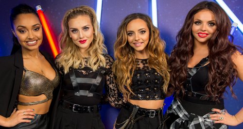 Little Mix Jingle Bell Ball 2013 backstage