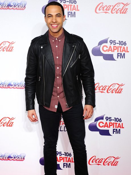 Marvin Humes Red Carpet Jingle Bell Ball 2013