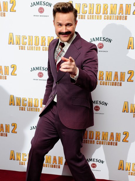 Olly Murs Anchorman 2 Premiere