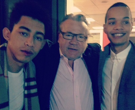 Rizzle Kicks and Ray Winstone