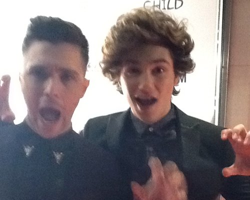 Union J put their paws up!
