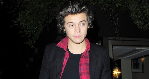 Harry Styles arrives at Kendall Jenner's hotel 