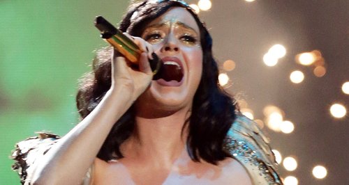 Katy Perry performs on X Factor