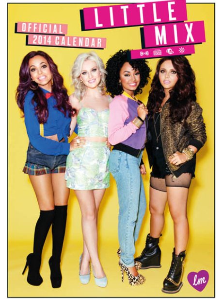 Little Mix's 2014 calendar cover