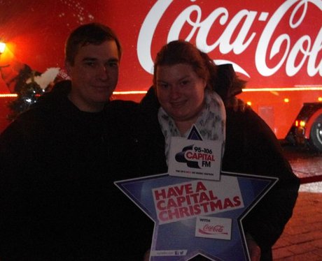 The Coca Cola Truck comes to Portsmouth