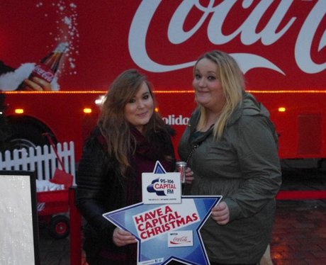 The Coca Cola Truck comes to Portsmouth