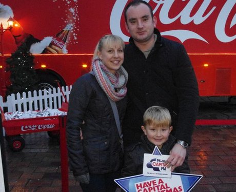 The Coca Cola Truck comes to Portsmouth