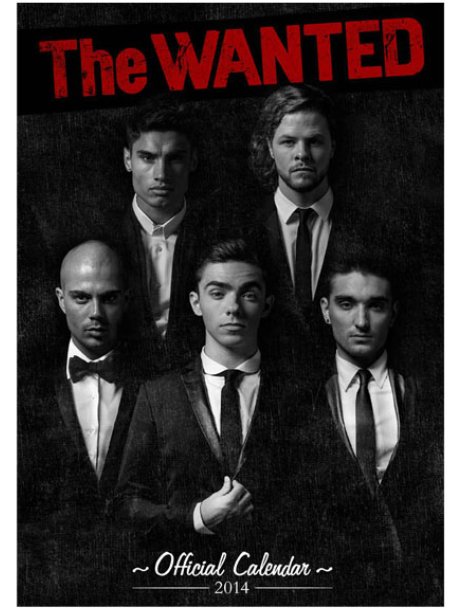 The Wanted's 2014 calendar cover