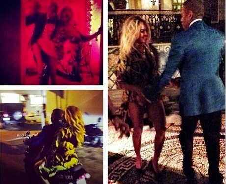 Beyonce and Jay Z new years eve
