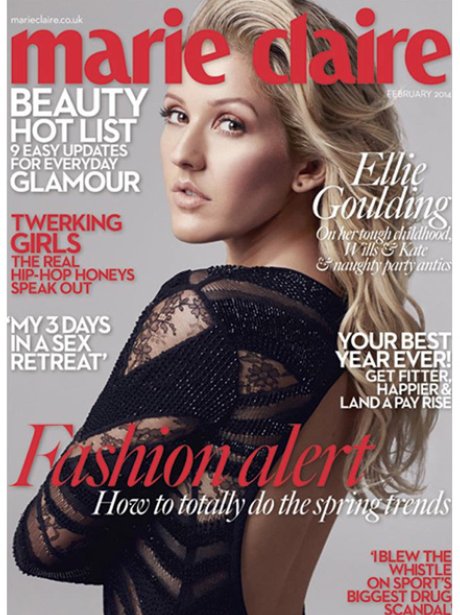 Ellie Goulding covers Marie Claire
