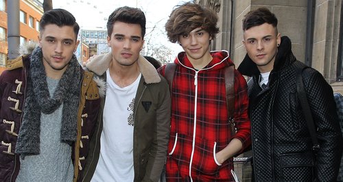 Union J in London with Josh wearing a onesie