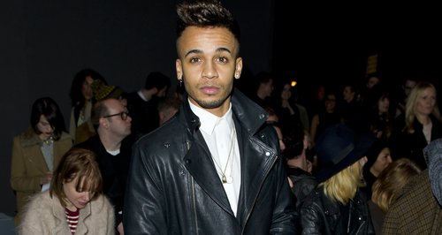 Aston Merrygold at a fashion show