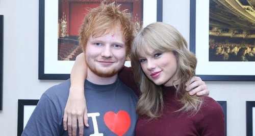 Ed Sheeran and Taylor Swift