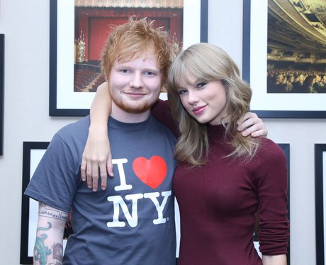 Ed Sheeran and Taylor Swift