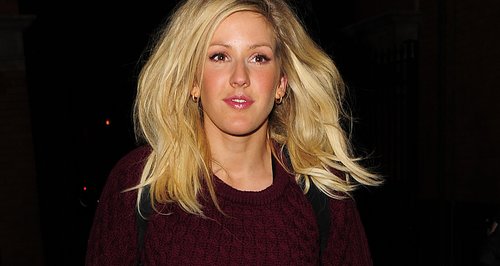 Ellie Goulding wearing a big jumper