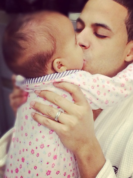 Capital FM's Marvin Humes hopes up baby Alaia-Mai