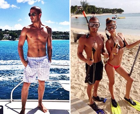 Max George and Nina Holiday