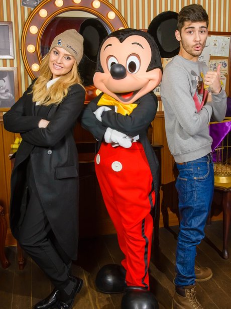 Zayn Malik and Perrie Edwards at Disneyland