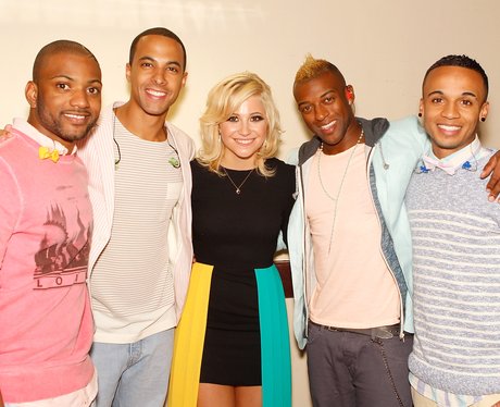 Pixie Lott and JLS