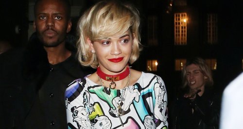 Rita Ora on a night out