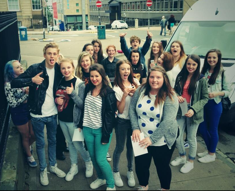 The Vamps With Fans