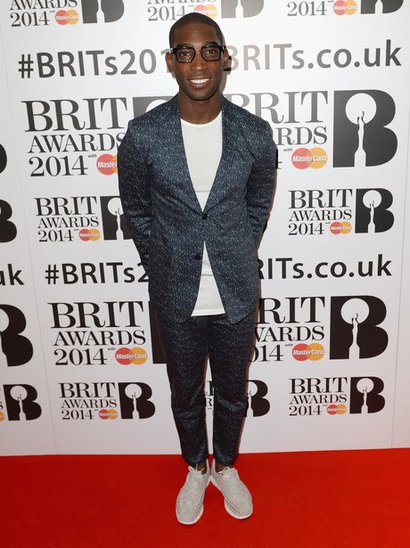 Tinie Tempah at the BRIT Award 2014 nominations party