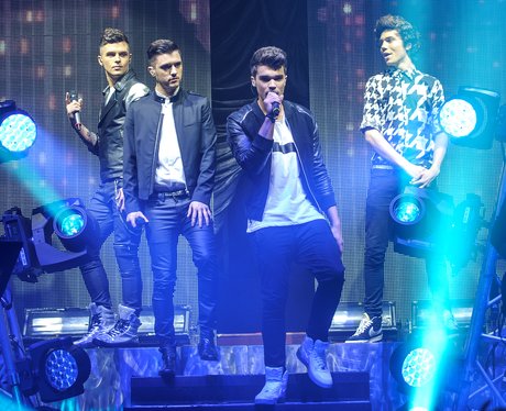 Union J perform live on stage in Bristol