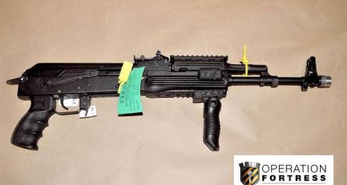 AK47 rifle