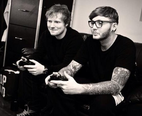 Ed Sheeran and James Arthur