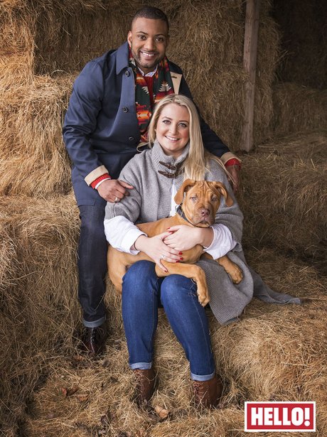 JB Gill and Girlfriend Hello! Magazine 201