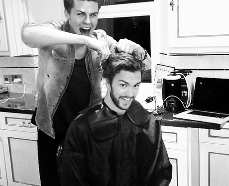 Joel and Andy Hair Cut