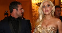 Lady Gaga and Taylor Kinney attend aftershow party
