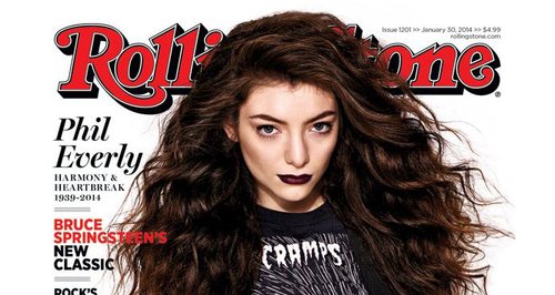 Lorde Rolling Stone Magazine 2014