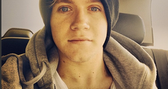 Niall Horan on the plane