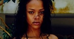 Rihanna wearing a bikini