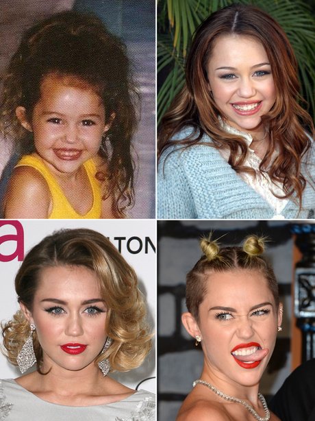 Celebrity Transformations: Miley Cyrus