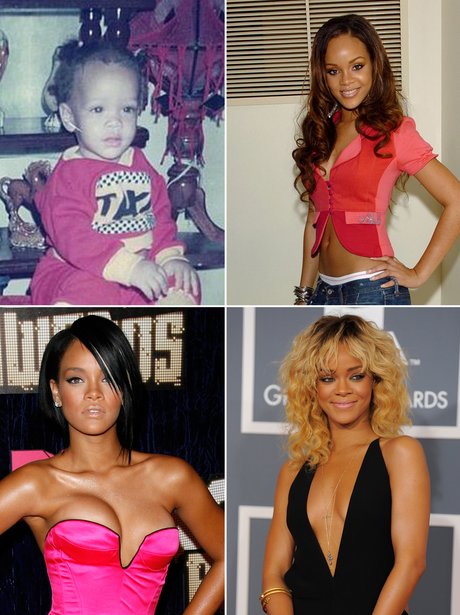 Celebrity Transformations: Rihanna