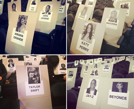 Grammys Seating Plan 2014