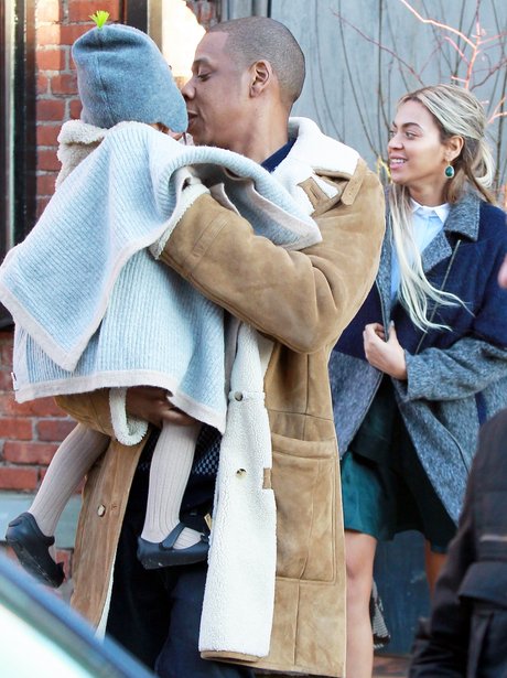Jay Z, Beyonce and Blue Ivy