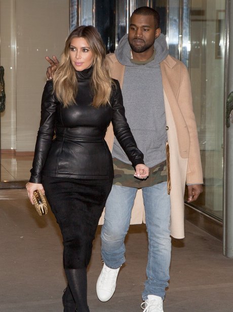 Kim Kardashian and Kanye West