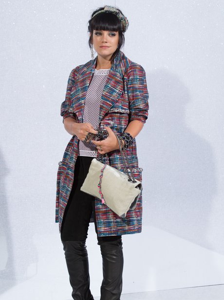 Lily Allen Paris Fashion Week
