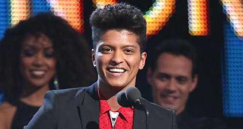 Bruno Mars at the Grammy Awards 2014