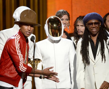 Daft Punk at the Grammy Awards 2014