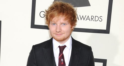 Ed Sheeran at the Grammy Awards 2014 