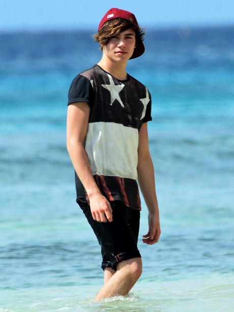 George Shelley pictured in Barbado