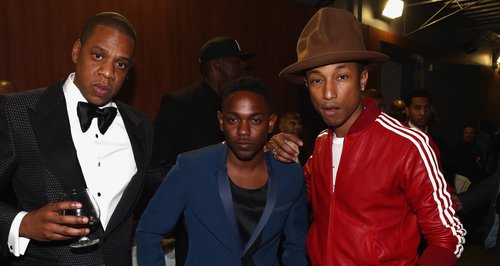 Jay Z, Kendrick Lamar and Pharrell Williams