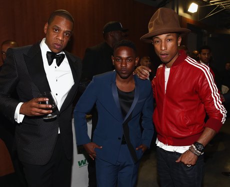 Jay Z, Kendrick Lamar and Pharrell Williams