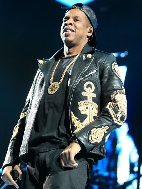 Jay Z on stage