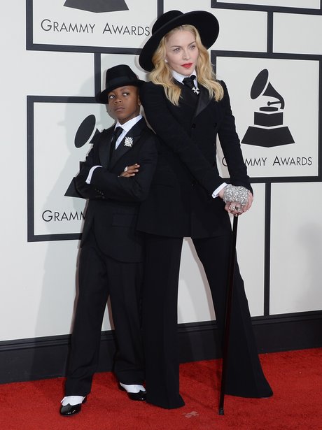 Madonna and son David Banda Mwale Ciccone Ritchie 