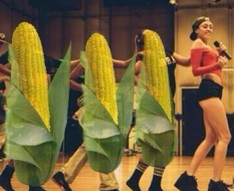 Miley Cyrus Corn Dancers 